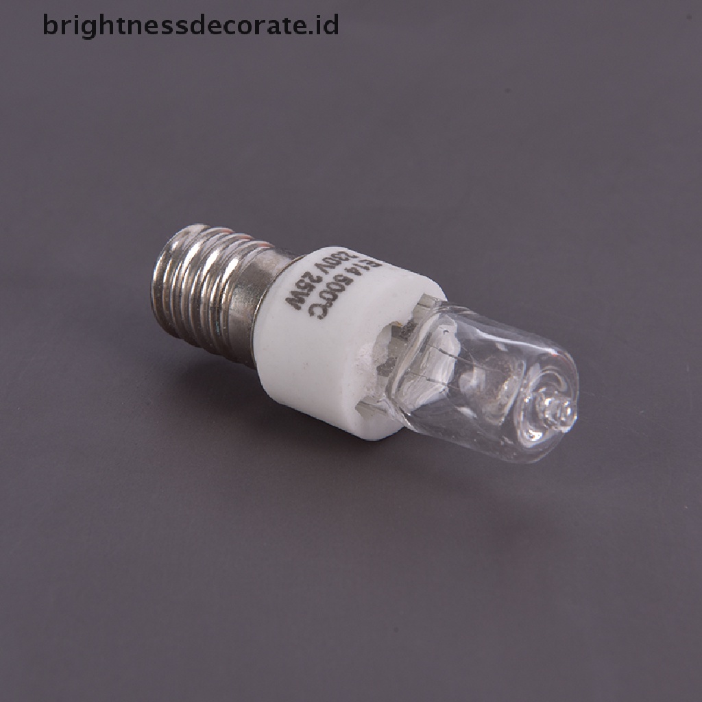 (Birth) Bohlam Lampu Halogen E14 Tahan Suhu Tinggi Untuk Microwave / Oven