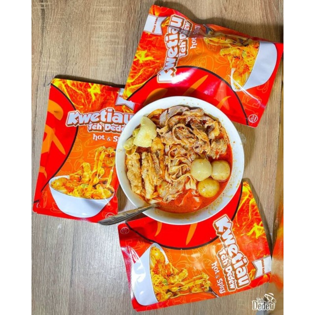 

KWETIAU KUAH KARI HOT & SPICY TEH DEDEW