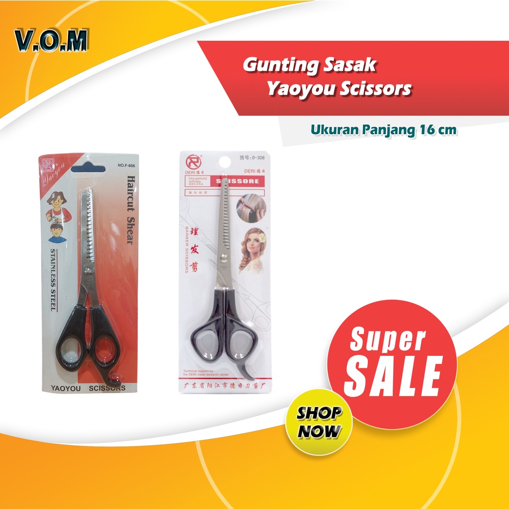 VOM Gunting Sasak Yaoyou Scissors 0301