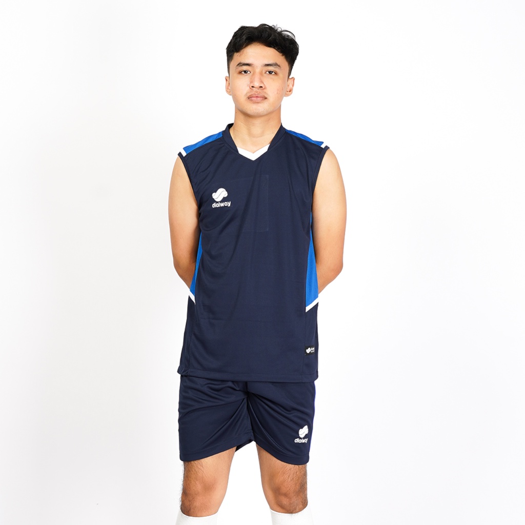 setelan jersey bola/futsal fantasy training diaiway Navy