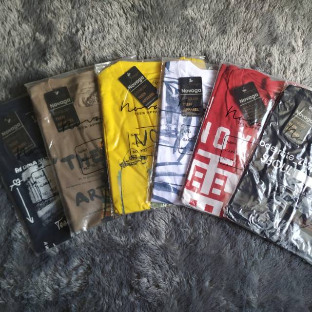 Kaos novaga teen apparel 14-22t