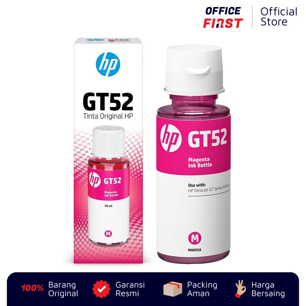 Tinta HP GT52 Color Warna / Printer GT5810 GT5820 115 315 415 319 419