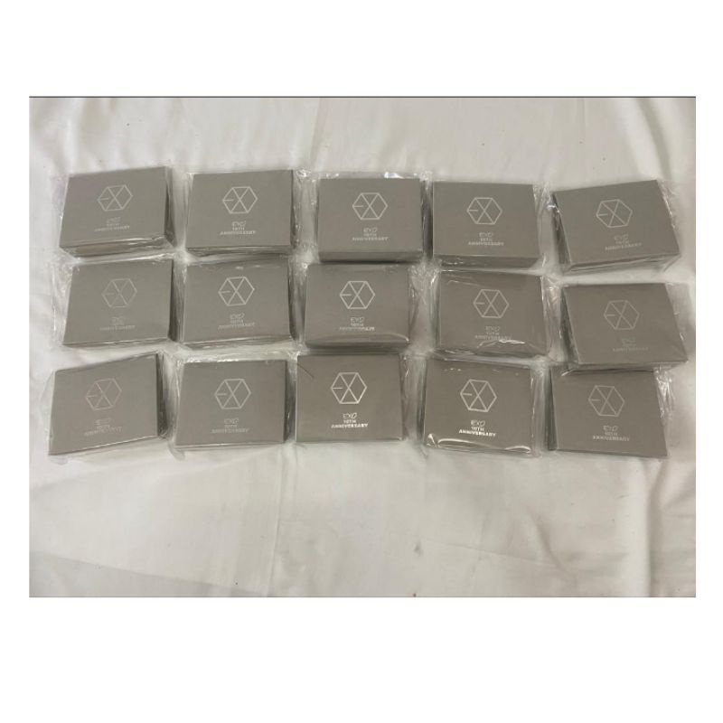 necklace set lay md anniversary exo 10th (sealed)