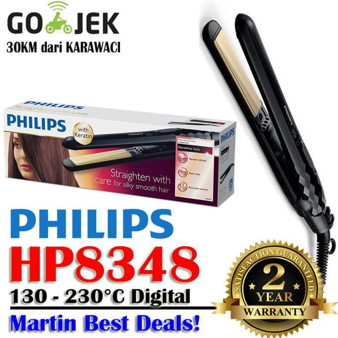 HOT PROMO Hair Straightener Philips HP 8348 | Catok HP8348 | Catokan 130-230C ORIGINAL TERMURAH