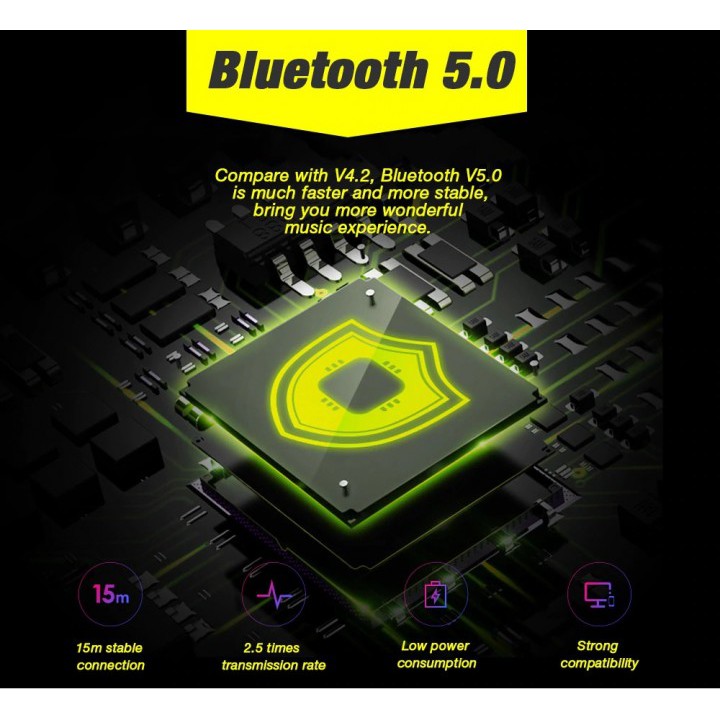Original DACOM L15 Wireless Sport Bluetooth 5.0 Stereo Earbuds Headset