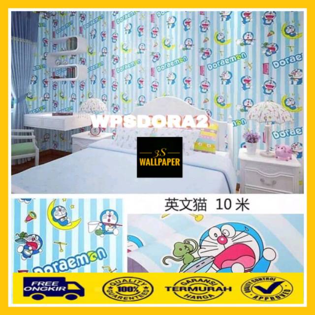 Cod Wallpaper Dinding Doraemon Salur Wallpaper Wallpaper Dinding Wallpaper Karakter 900