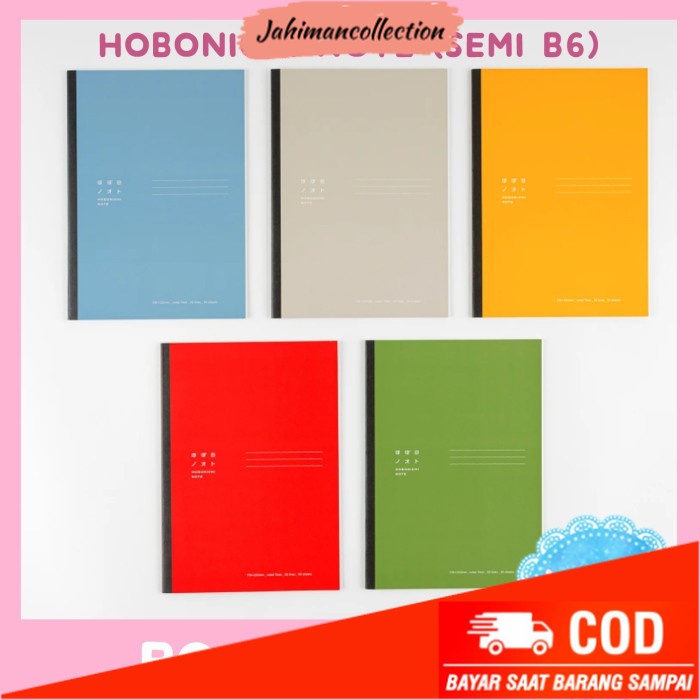 

✨ BISA COD ✨ Hobonichi Note (Semi B5) | Preorder Hobonichi - Biru