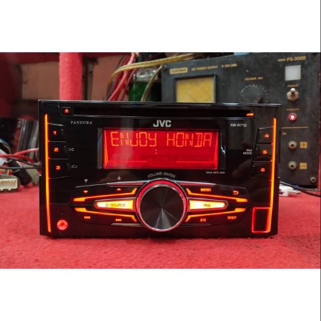 Audio mobil Head unit double din standar original honda