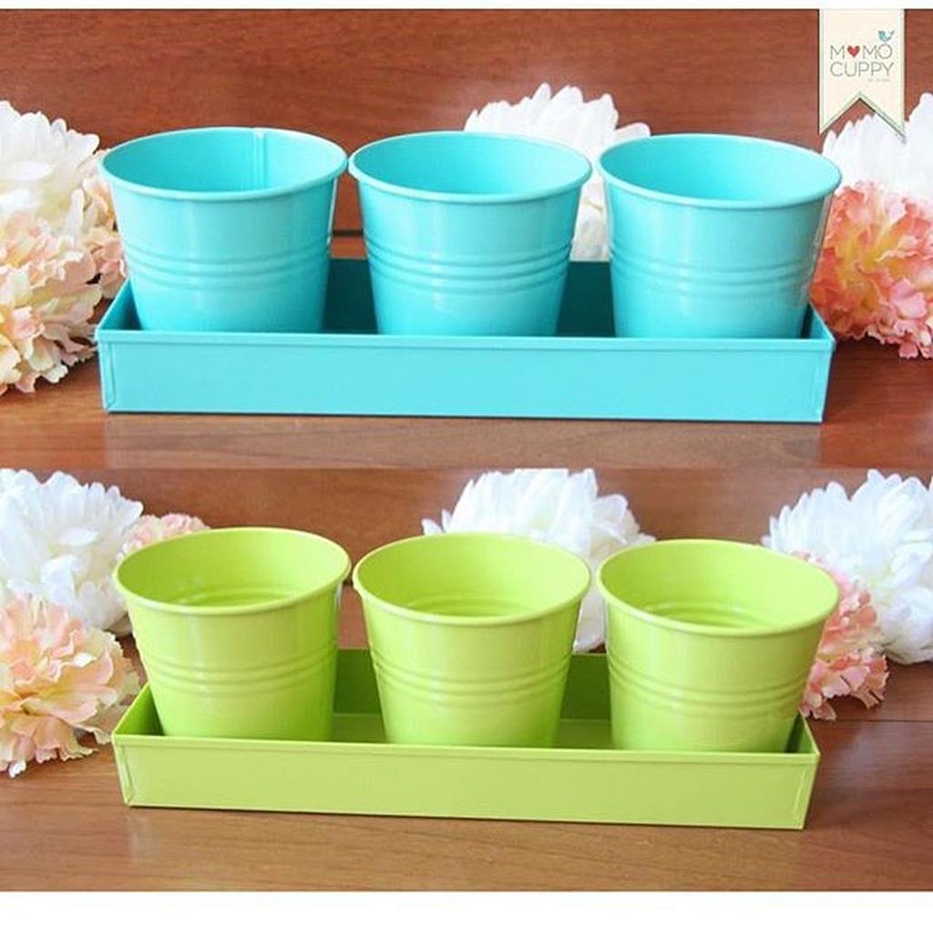 Kaleng set pot hia ( 3 pail set)