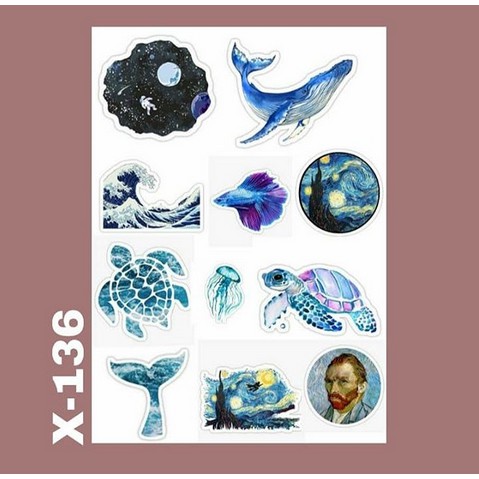 

STIKER TUMBLR X-136