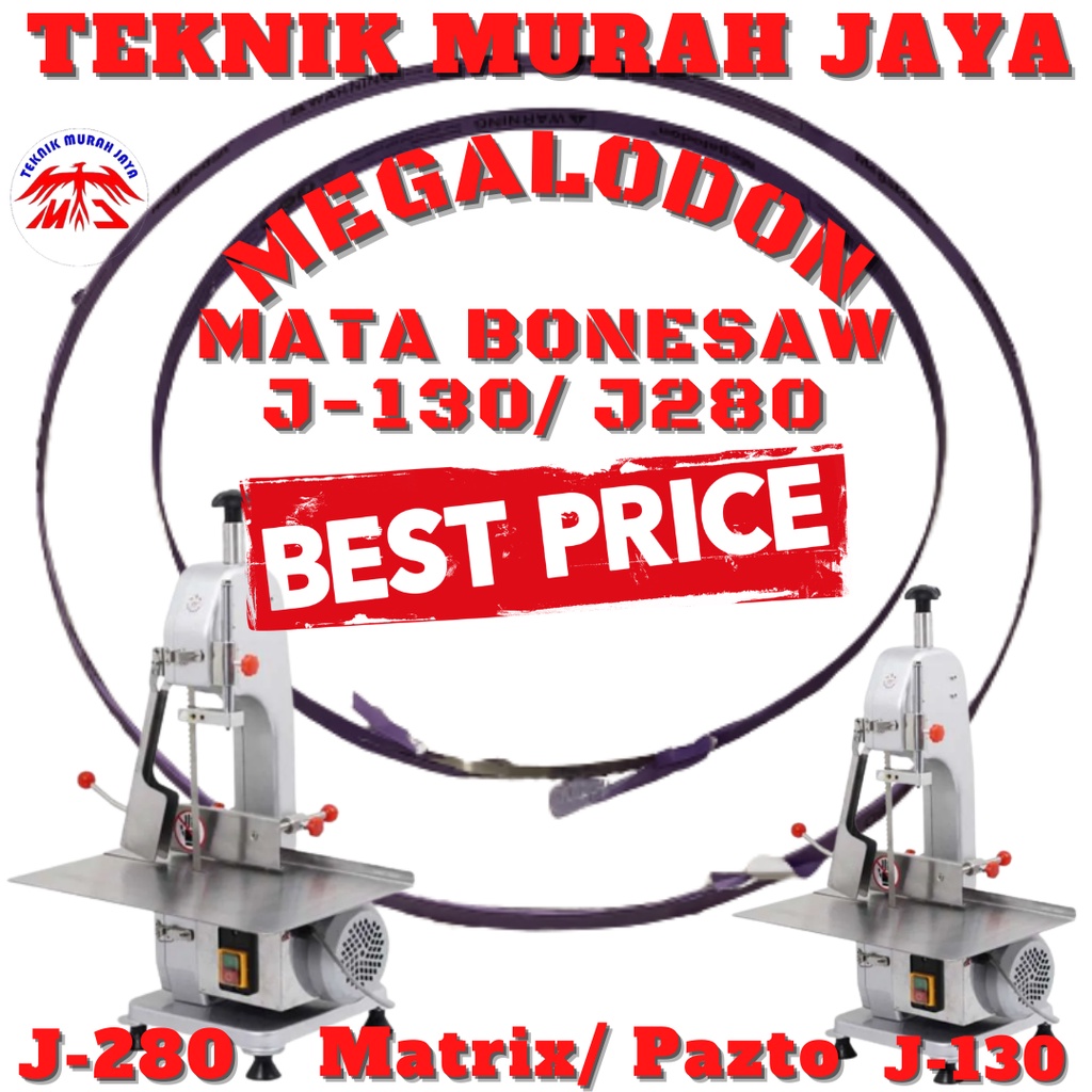 CR20 MEGALODON Mata Pisau Gergaji Bonesaw Matrix Pazto MTX-J130 MTX-J280 Mata Pisau Bone Saw Pemoton