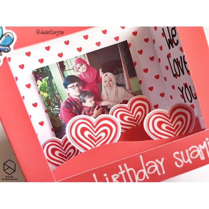 

Sale Kartu Ucapan 3D Anniversary Pacar Cinema Box Kotak Hadiah Kado Couple Juara