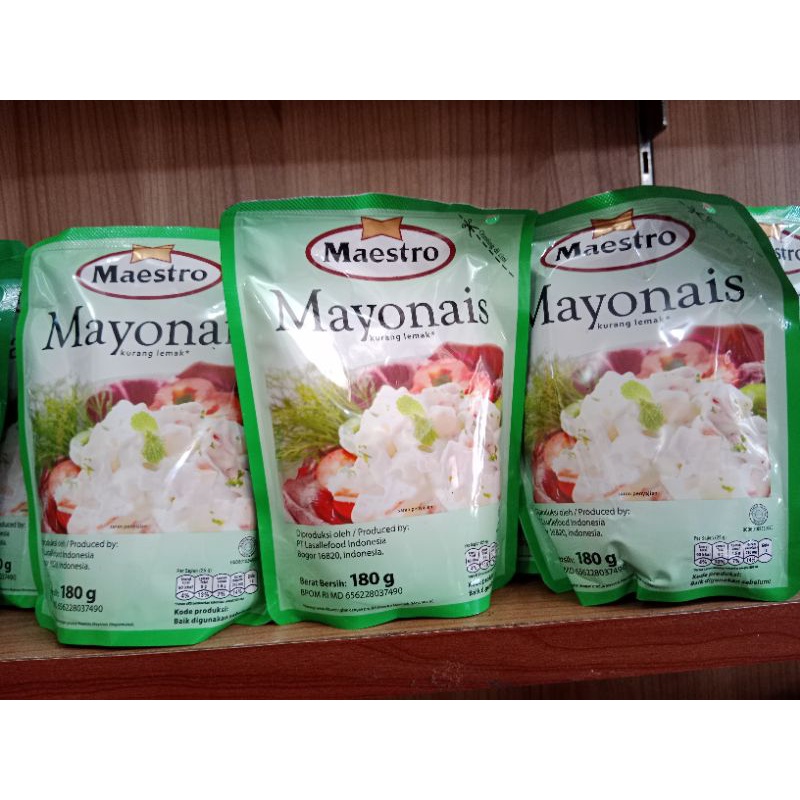 

mayonaise maestro 180 gram