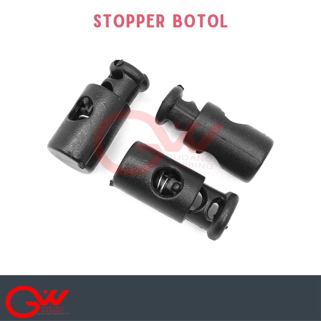 stopper tali 1 lubang / STOPPER BOTOL 1 LUBANG