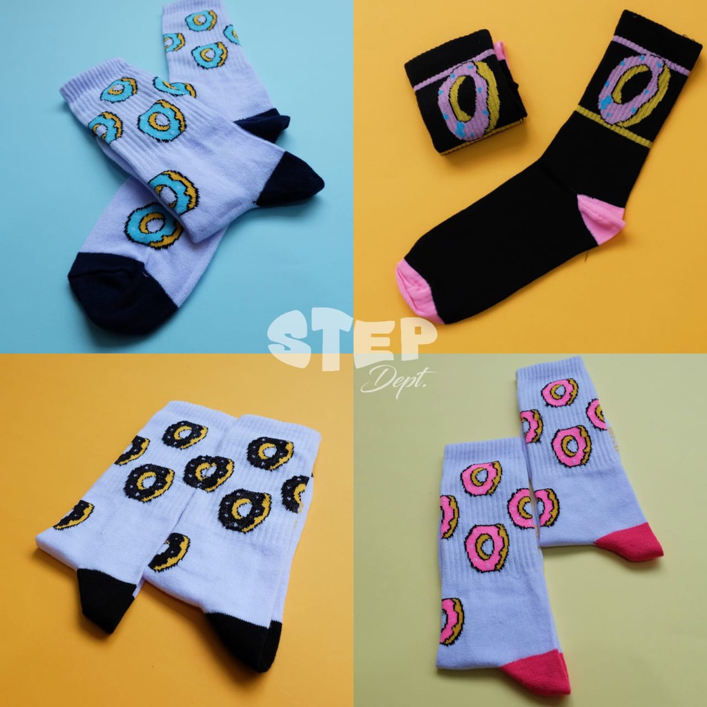 Kaos Kaki Motif Donat OS 4