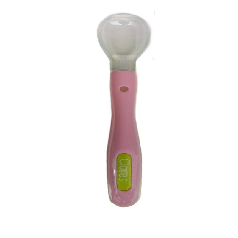 Claire's Silicone Spoon / Sendok Makan Silikon Bayi 6m+ (Tersedia varian warna)