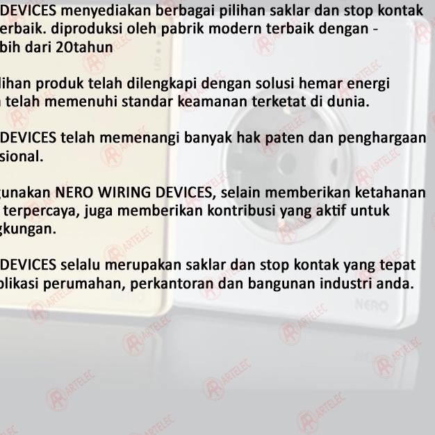 ❆ NERO Stop Kontak CASA X216VGGR | X216VG-GR Grey ✴