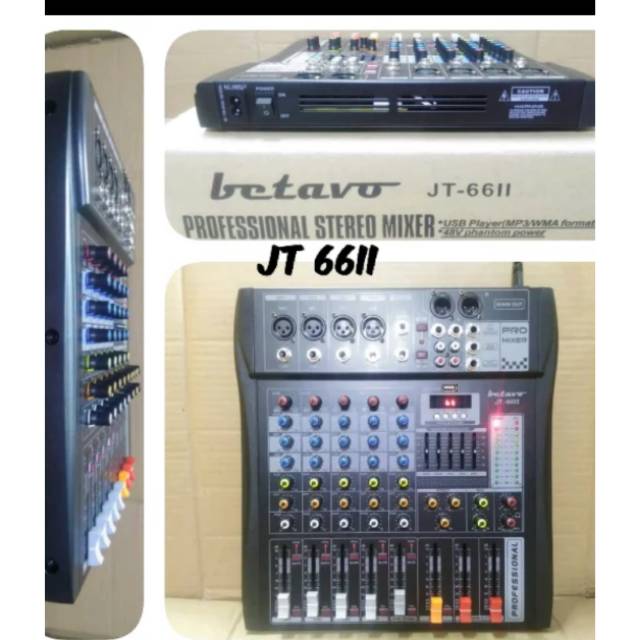 Mixer betavo JT-66II.bluetooth