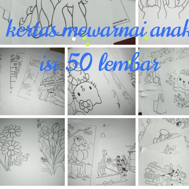

(Rainbow_print)Kertas GAMBAR Berbagai Karakter 50 LEMBAR