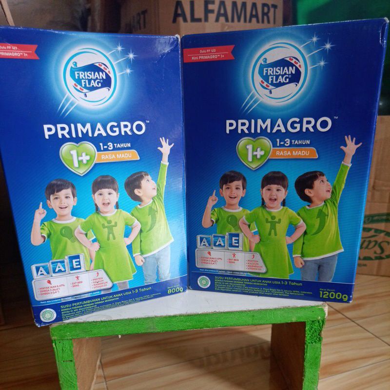 susu Frisian flag primagro1+ 750gr madu, Primagro1+ 1200gr
