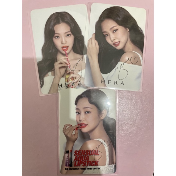 Photocard Jennie Blackpink Hera Thailand
