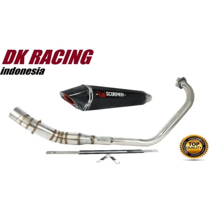 Diskon Knalpot Racing Honda Cbr150 R Lokal Scorpion Carbon Fullsystem Diskon