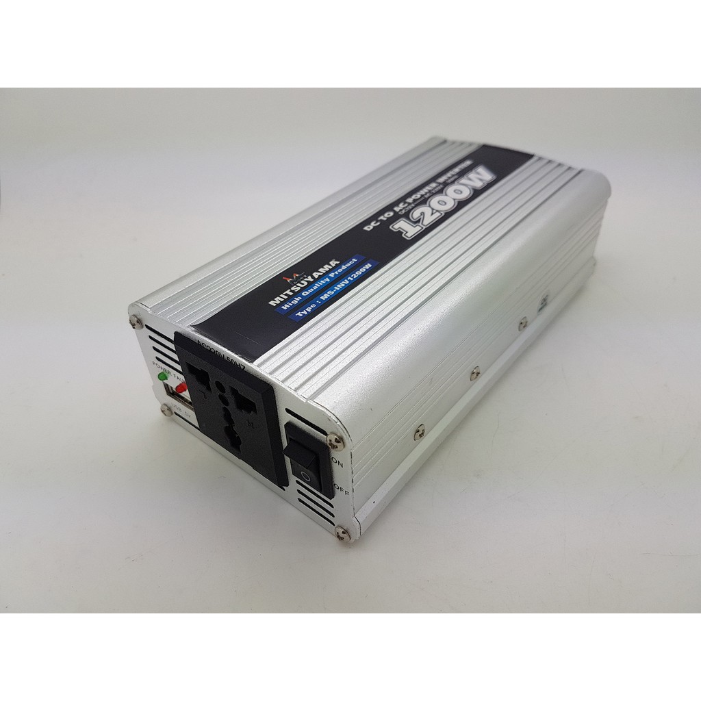 dc to ac power inverter 1200watt Merk MITSUYAMA with USB 5v