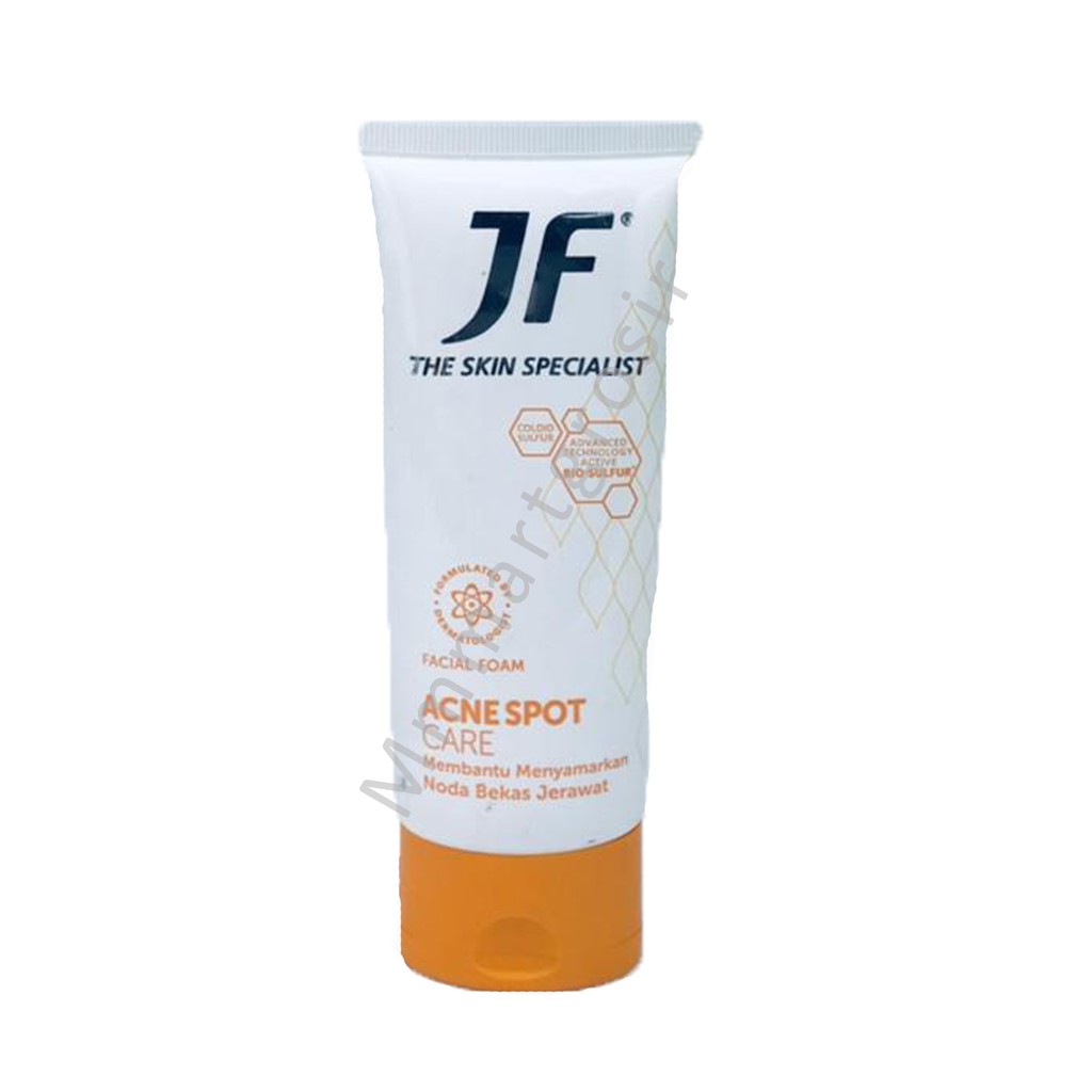 JF Facial Foam / Acne Spot Care / Sabun Pencuci Muka / 70g