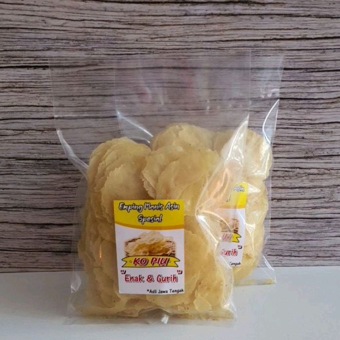 

Emping Manis Asin Spesial Jawa Tengah 250gr