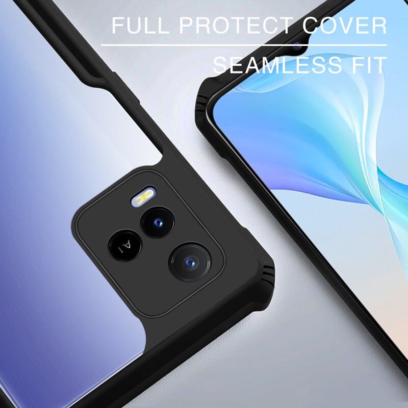 Promo Case Vivo Y21T Terbaru Softcase Transparan Slim Armor Casing Y21T Shockproof Back Cover