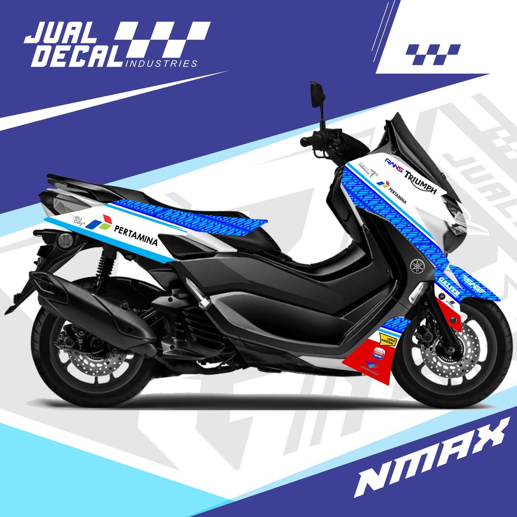 Striping All New NMAX 2020-2021 | Stiker NMAX MANDALIKA Livery