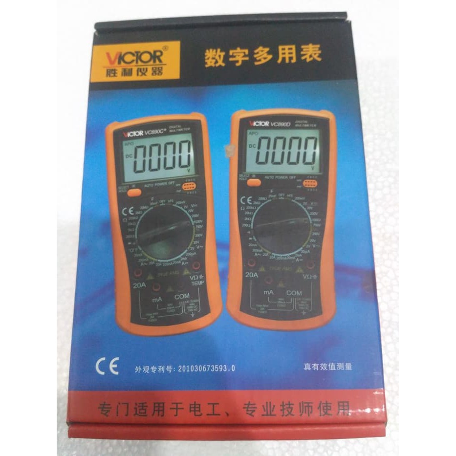 Multitester VC890D Multimeter VC890D Multitester Digital VC890D