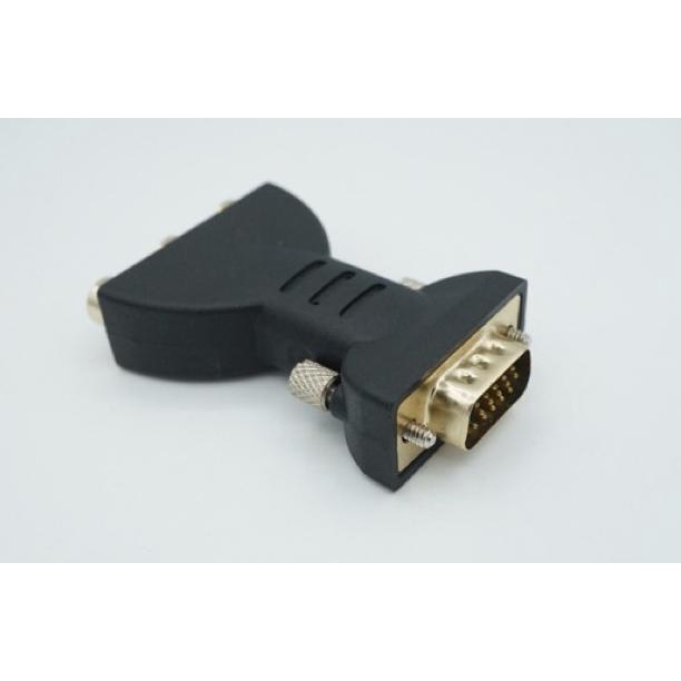 Rca To Vga 3 Rca To 15Pin Vga Converter