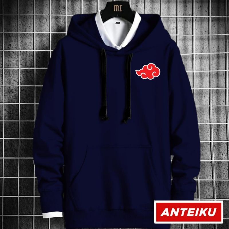 Sweater Hoodie Zipper Anime Akatsuki Jaket Hoodie Akatsuki L-XXL-5