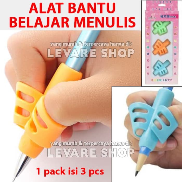 

Alat Bantu Belajar Tulis Menulis Anak Pegang Pensil - Pencil Grip - A