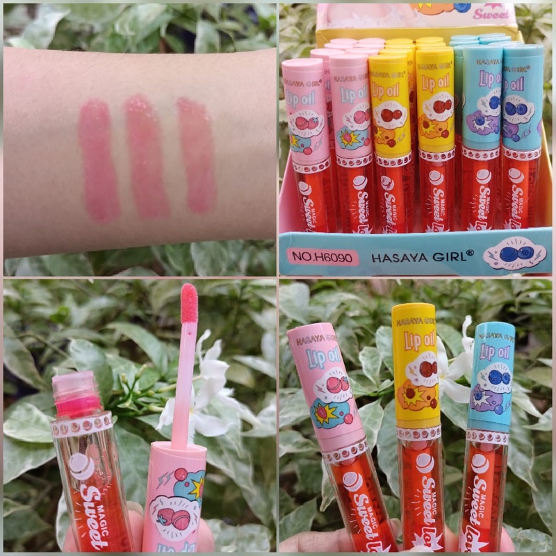 [ ECER ] HASAYA GIRL SWEET LOVE LIPGLOSS 6090