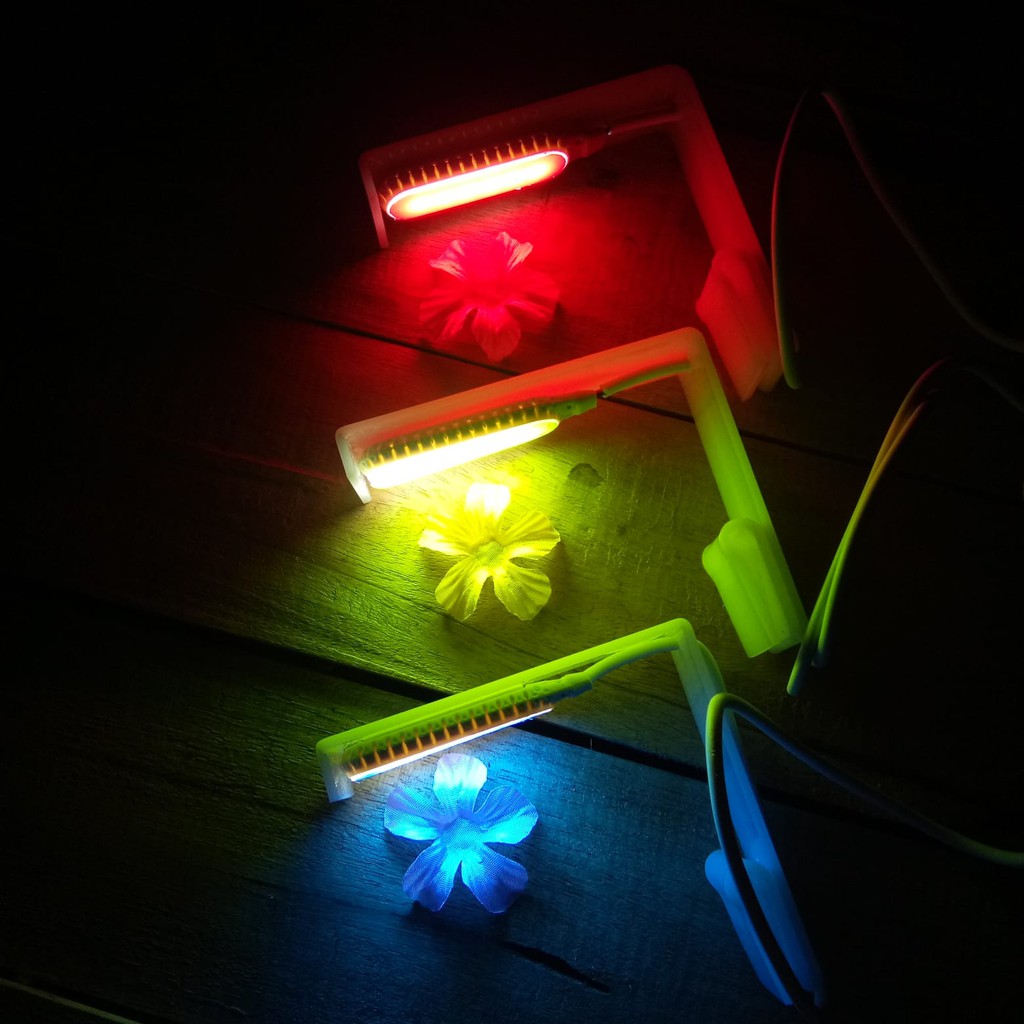 Lampu LED USB Warna Untuk Mini Soliter/Aquarium Cupang / Guppy