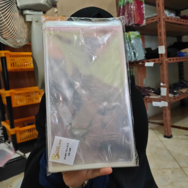 Paling Murah Plastik Opp Seal Tebal 13 X 21,5cm Cocok Untuk Niqab Zgrw75iOgzVJn