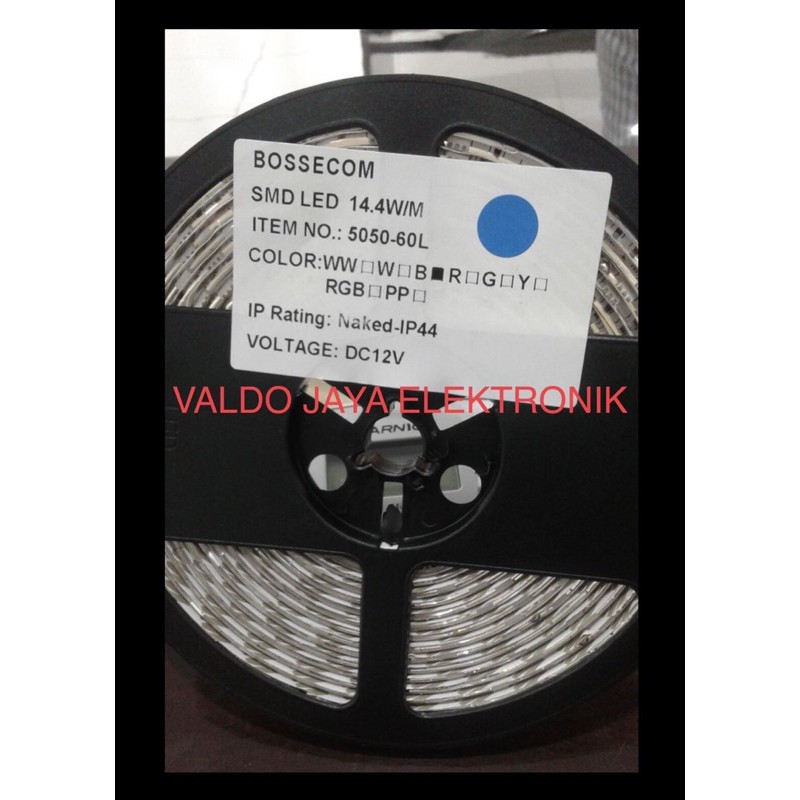 LED Strip BOSSECOM 5M LED Strip Outdoor 5050 12V Lampu Hias