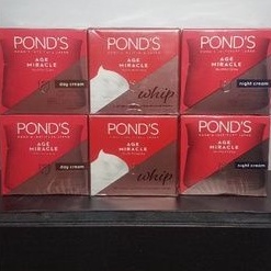 Ponds Age Miracle Retinol Day Cream, Night Cream, Whip Cream Youthful Glow 50 G - Moisturizer Anti Aging,