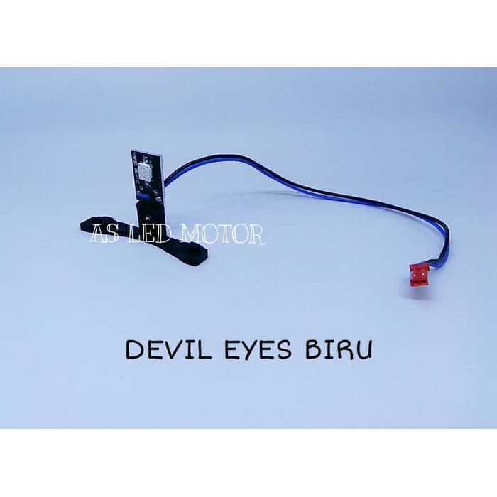 Terbaru LAMPU LED DEVIL EYES OSRAM BIRU
