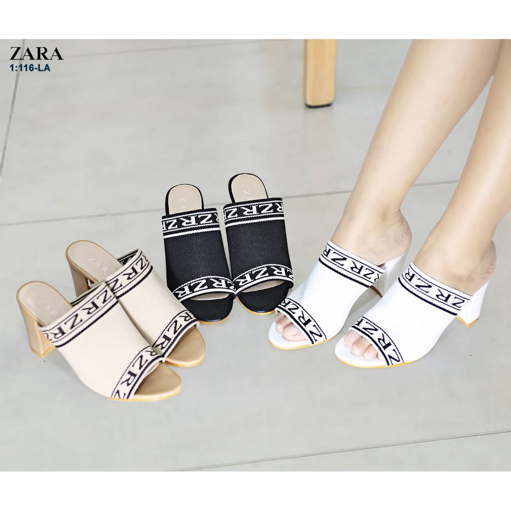 Sendal ZARA 116-LA CVB 68 sendal impor batam jepit murah flat cantik kulit ori
