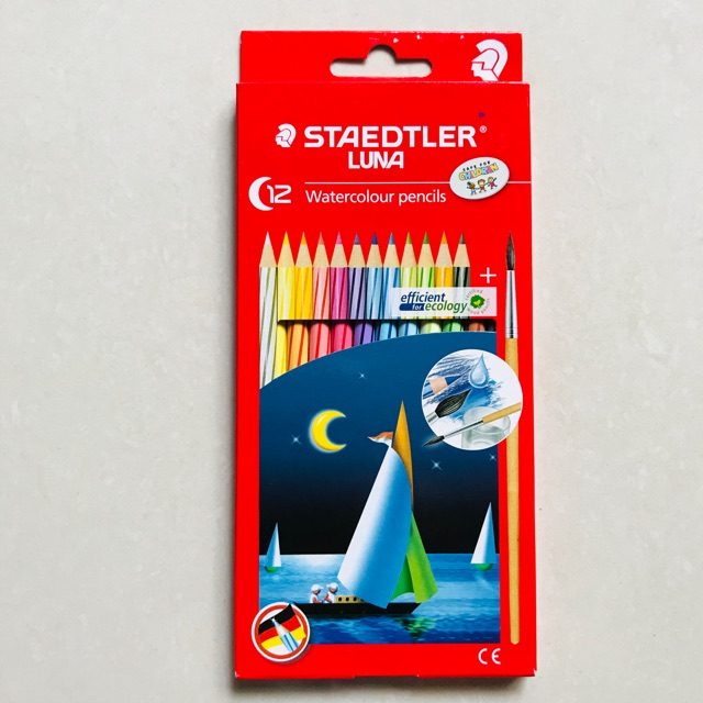 

Pensil Warna LUNA Watercolour 12 warna Panjang Staedtler