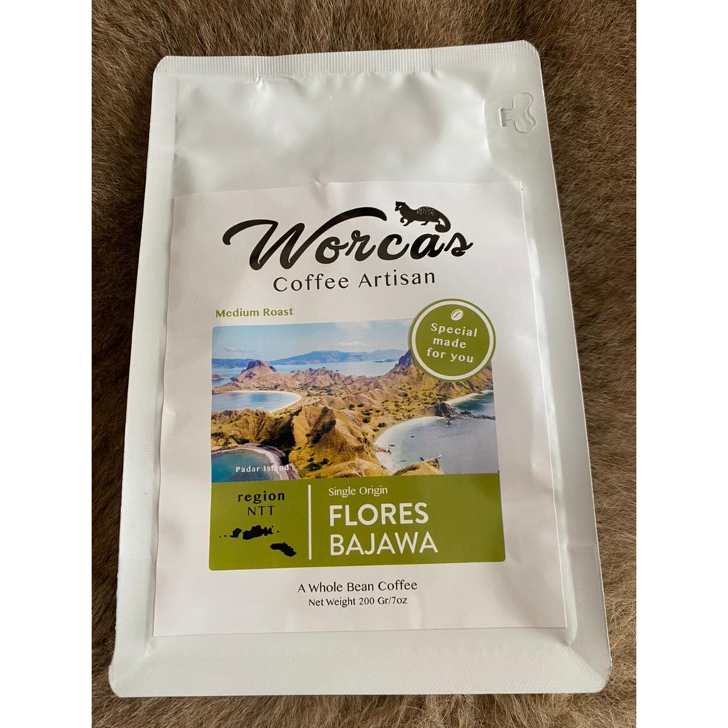 

WORCAS COFFEE FLORES BAJAWA 200 Gram | Medium Roast