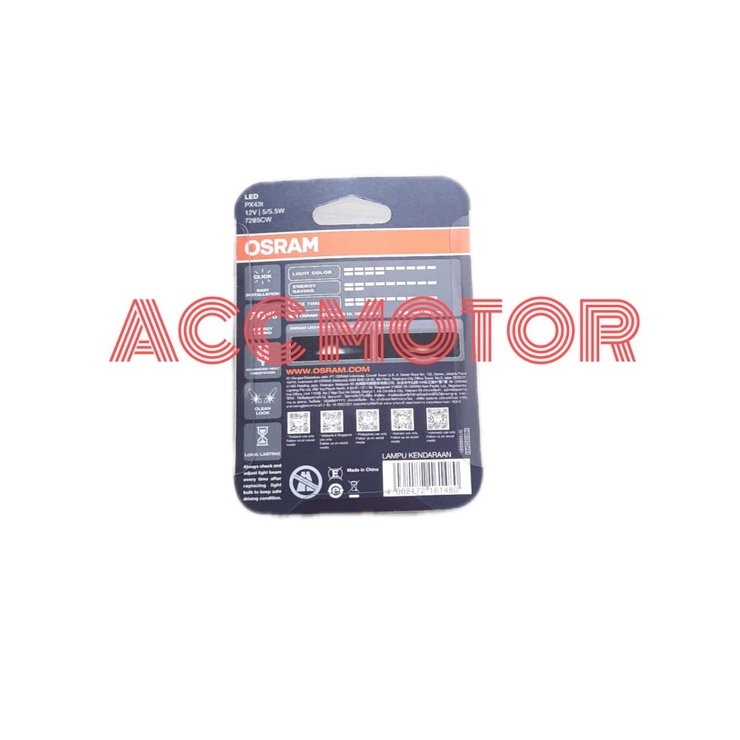 Lampu Motor LED Vespa LX - Primavera - GTS - Sprint - LX V&S - Osram AC DC HS1-1