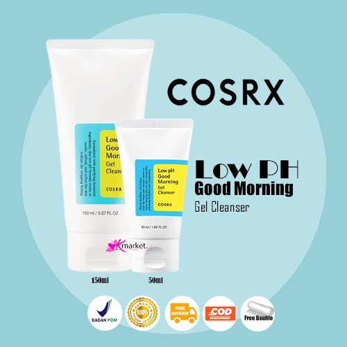 [BPOM] COSRX Low PH Good Morning Gel Cleanser