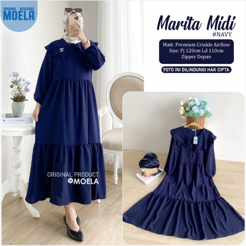 MIDI DRESS MOELA (ORI) | MARITA MIDI