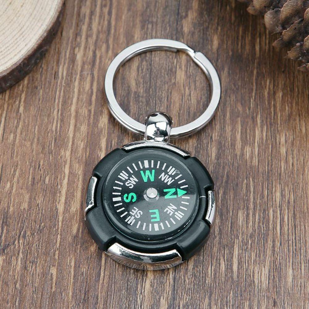 Lanfy Mini Compass Riding Portable Bagus Helper Aksesoris Carabiner Keyring Gantungan Kunci Navigator Outdoor Pocket Compass