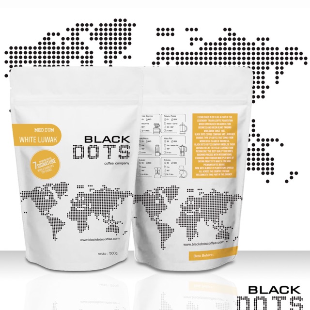 

500 Grams of White Luwak in Medium Roasting