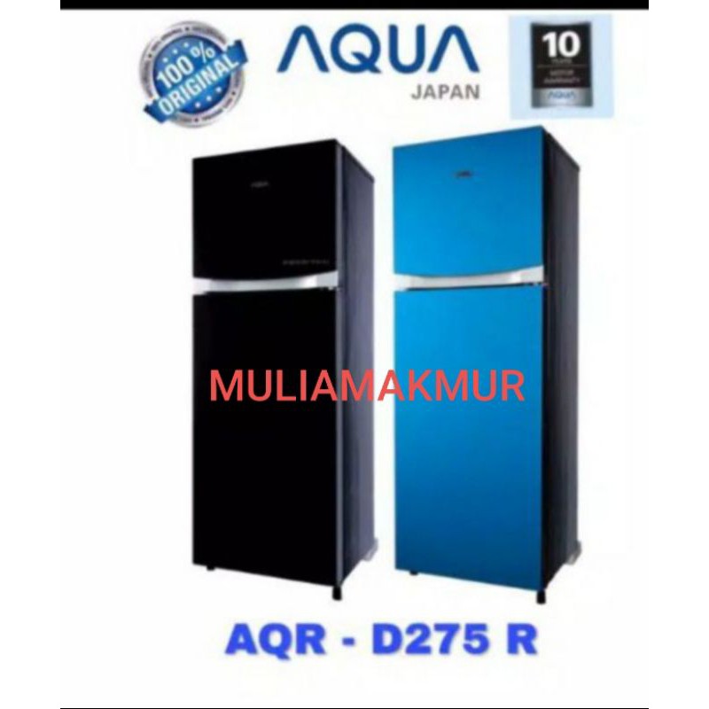 KULKAS 2 PINTU AQUA 275